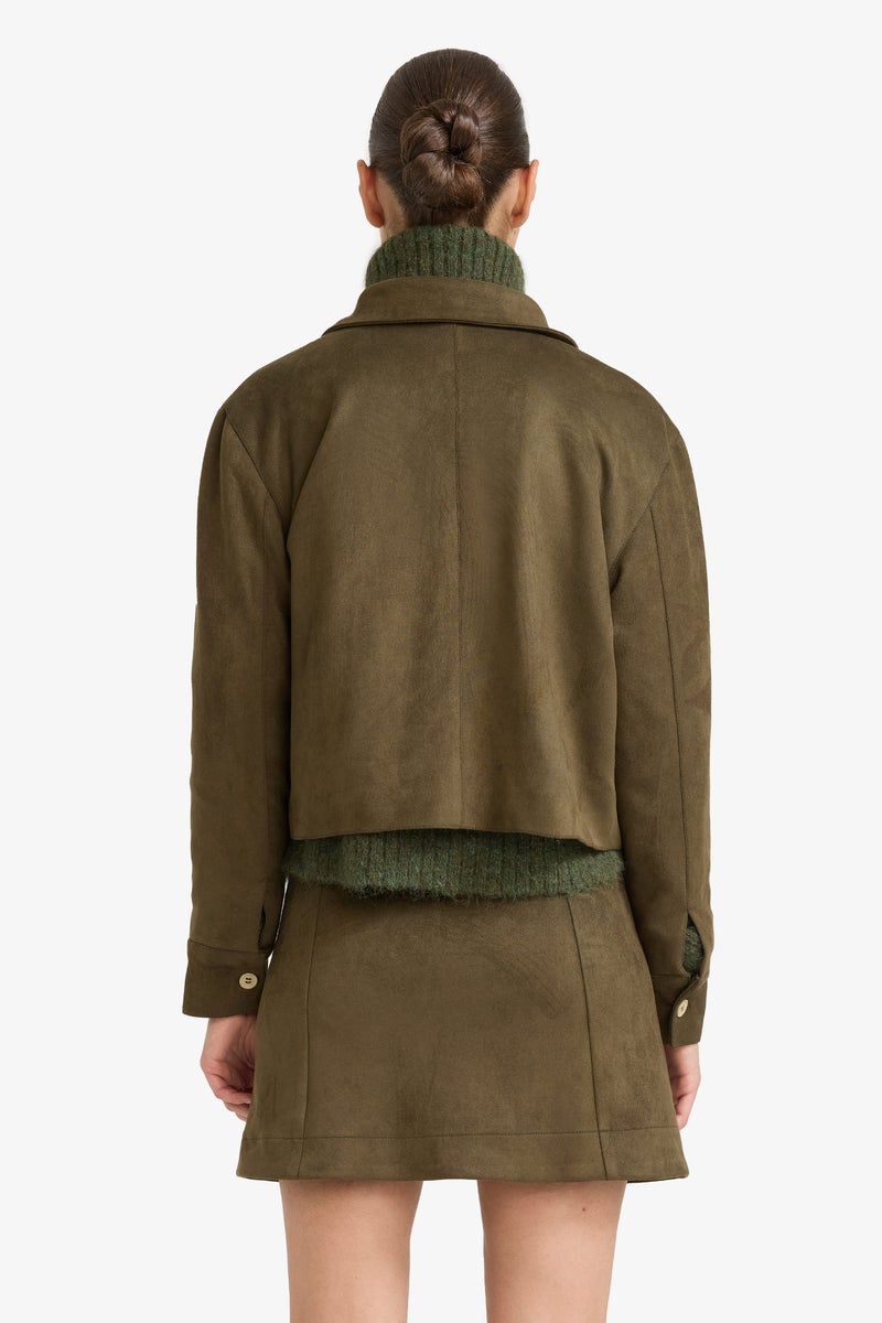 ديفاكتو بليزر شمواه بياقة قميص بأزرار - Image 5